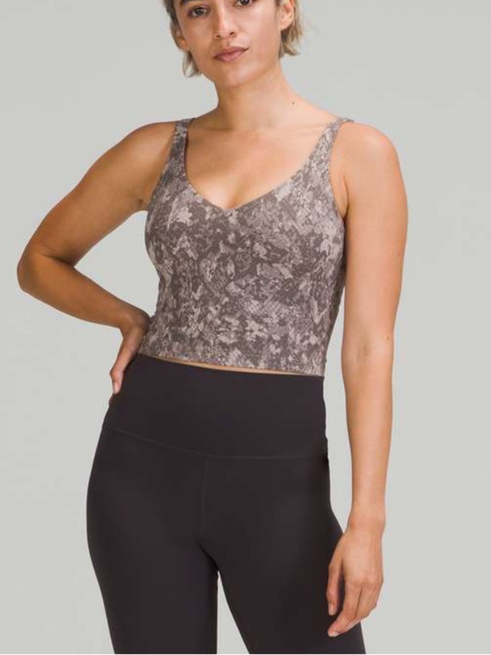 🐍 RARE Snake Lululemon Align Long Line Tank Size 6